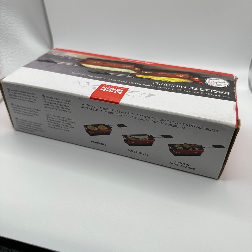 Kuhn Rikon Raclette Mini Grill Swiss Design - Picture 2 of 5